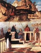 BELLINI, Giovanni Sacred Allegory (detail) dfg Spain oil painting artist